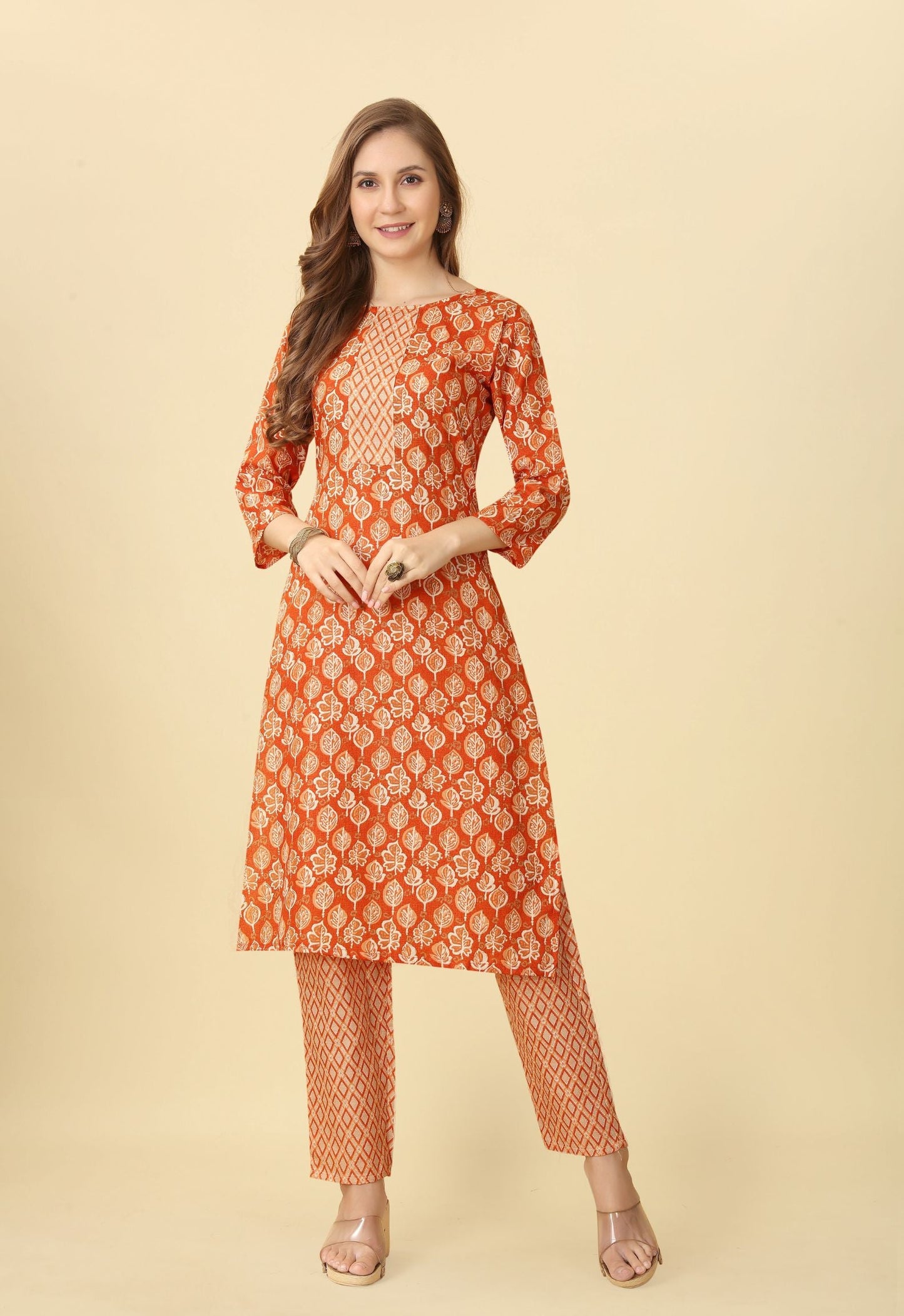 Cotton Kurta Set For Women