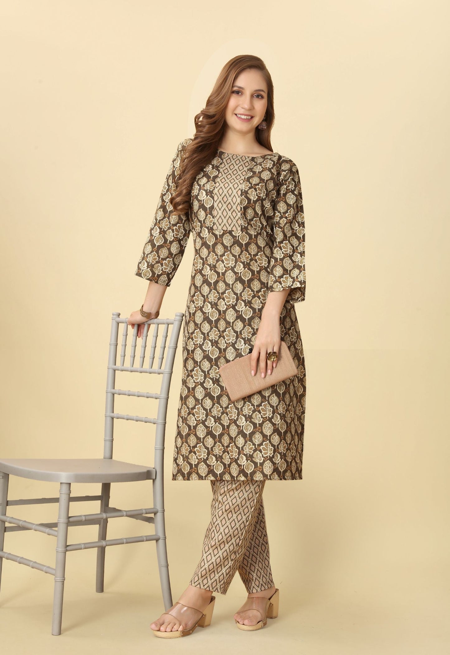 Cotton Kurta Set For Women