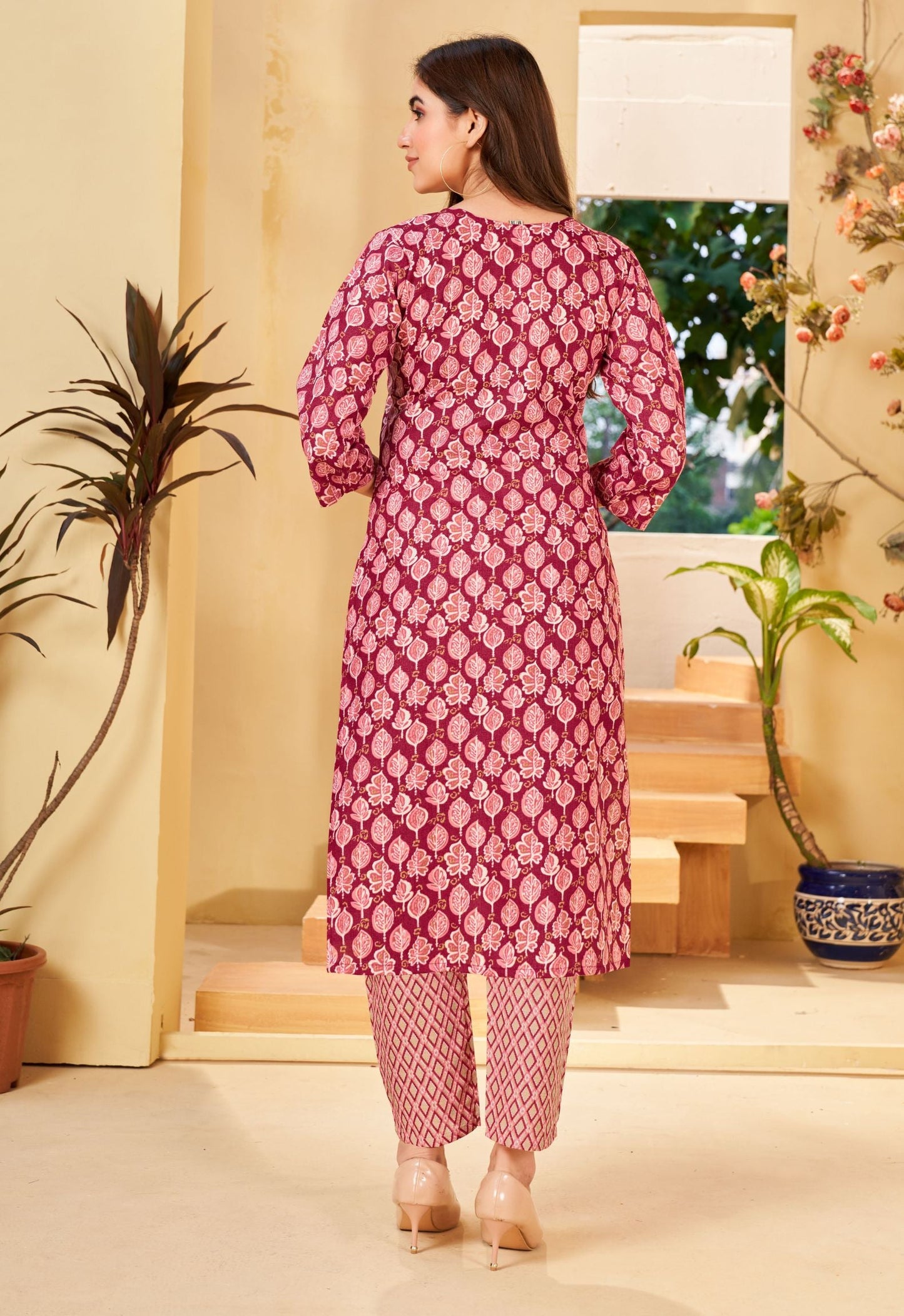 Cotton Kurta Set For Women