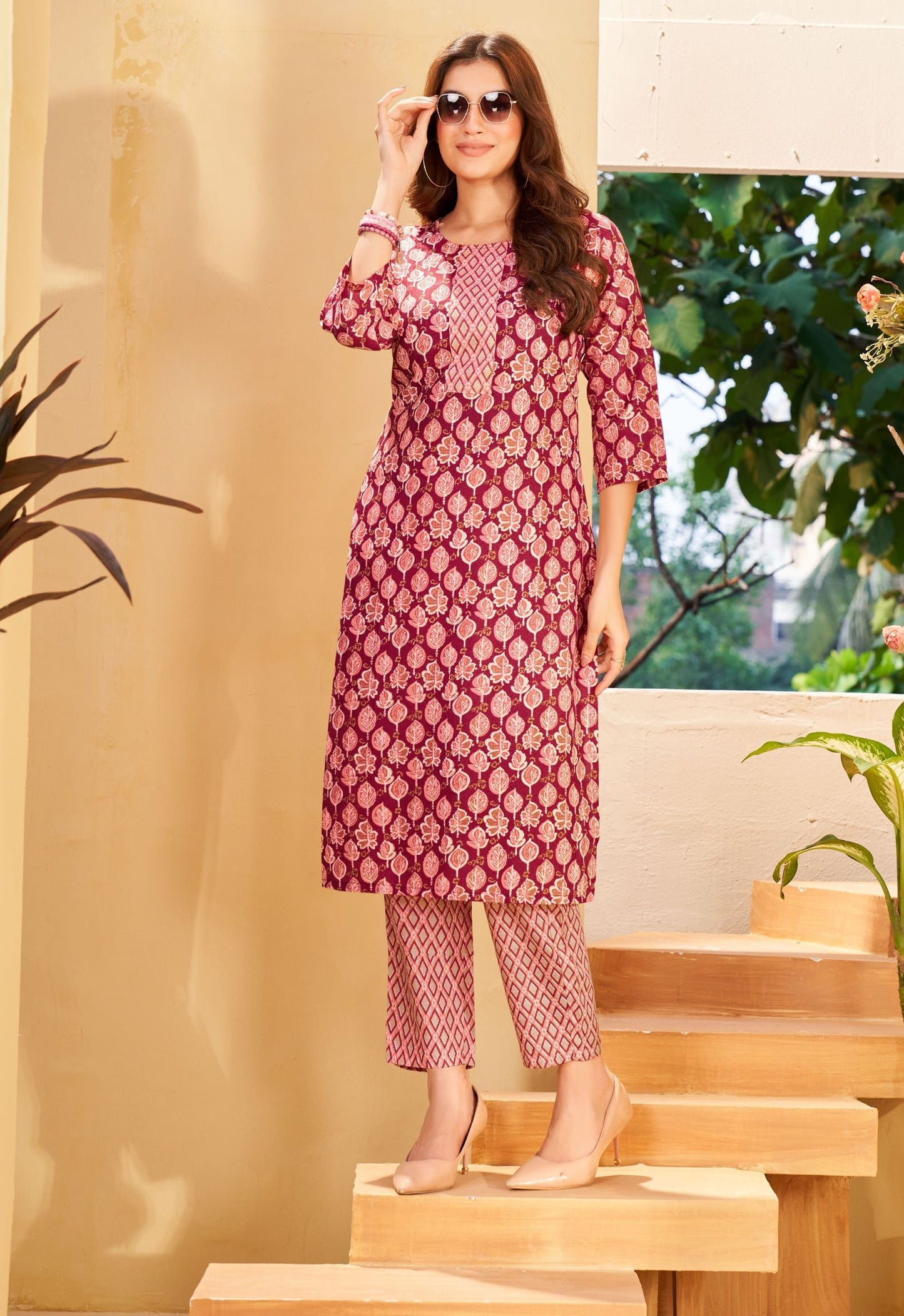 Cotton Kurta Set For Women