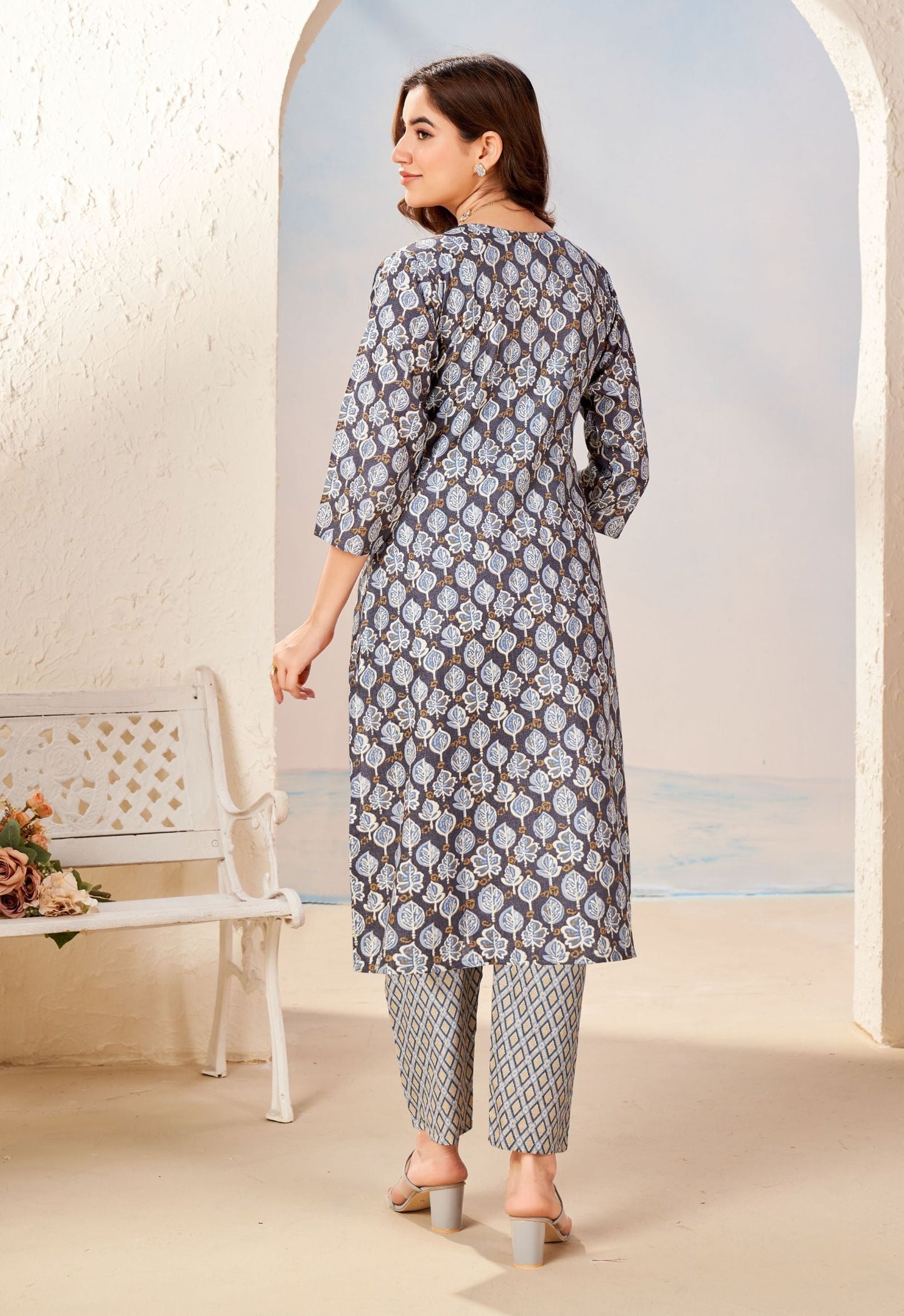 Cotton Kurta Set For Women